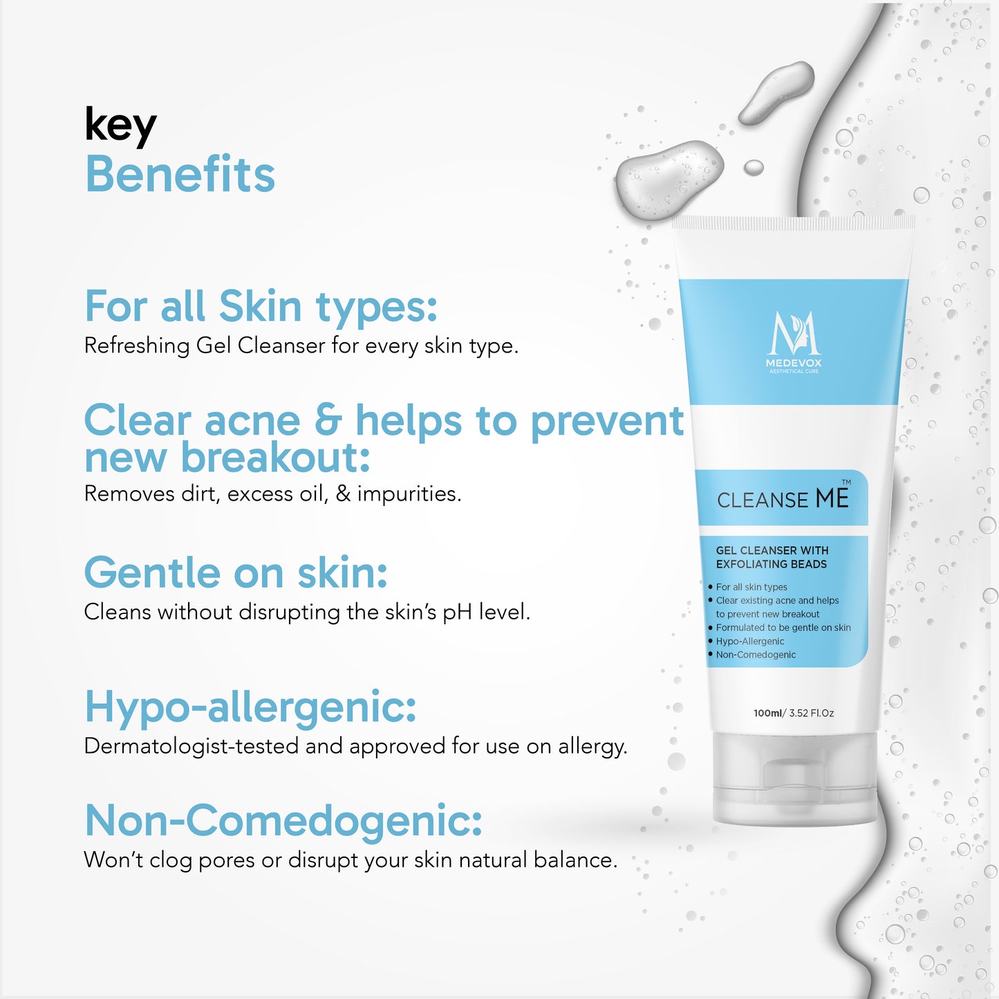 CLEANSE ME | Gentle Daily Facial Cleanser