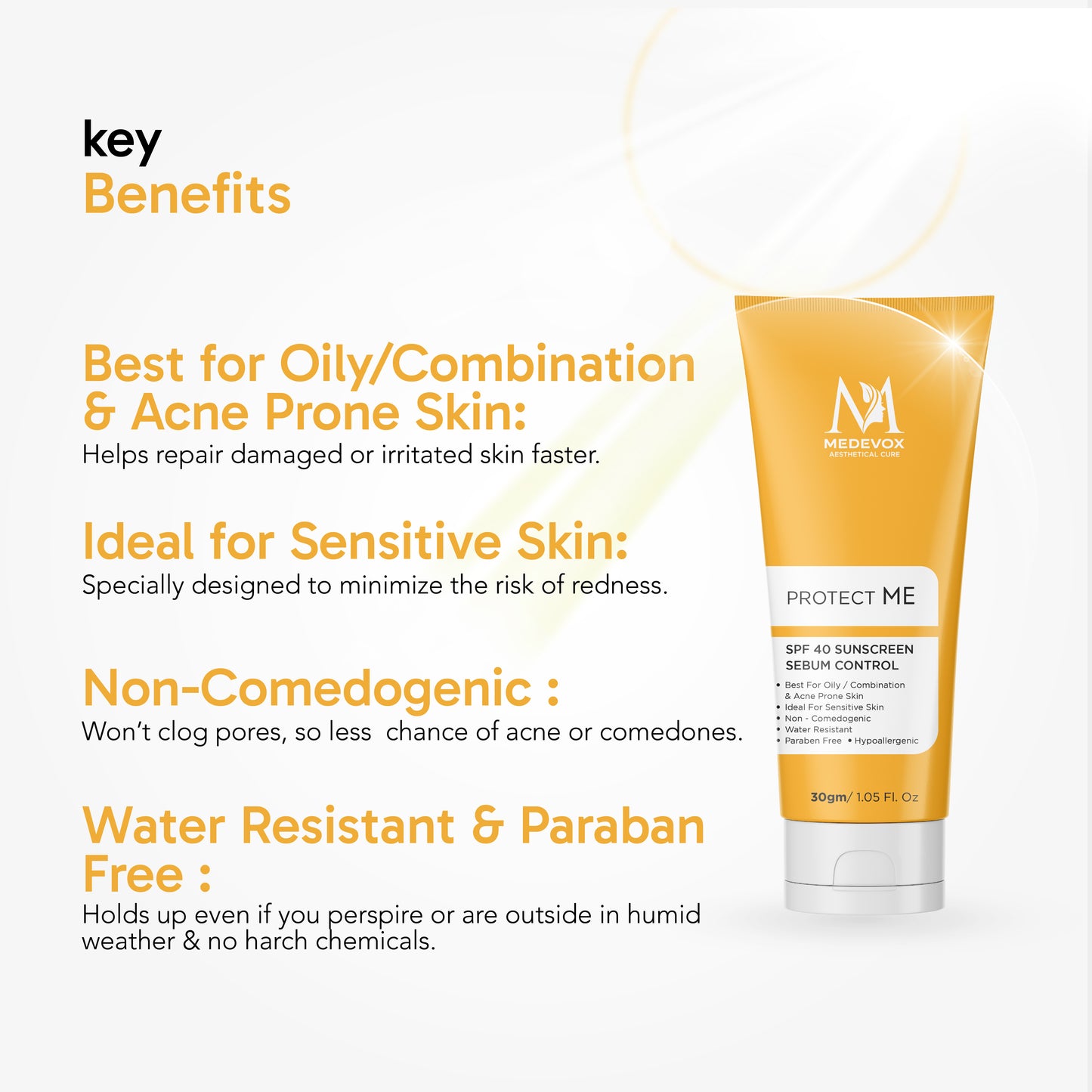 Protect ME: Spf 40 Sunscreen