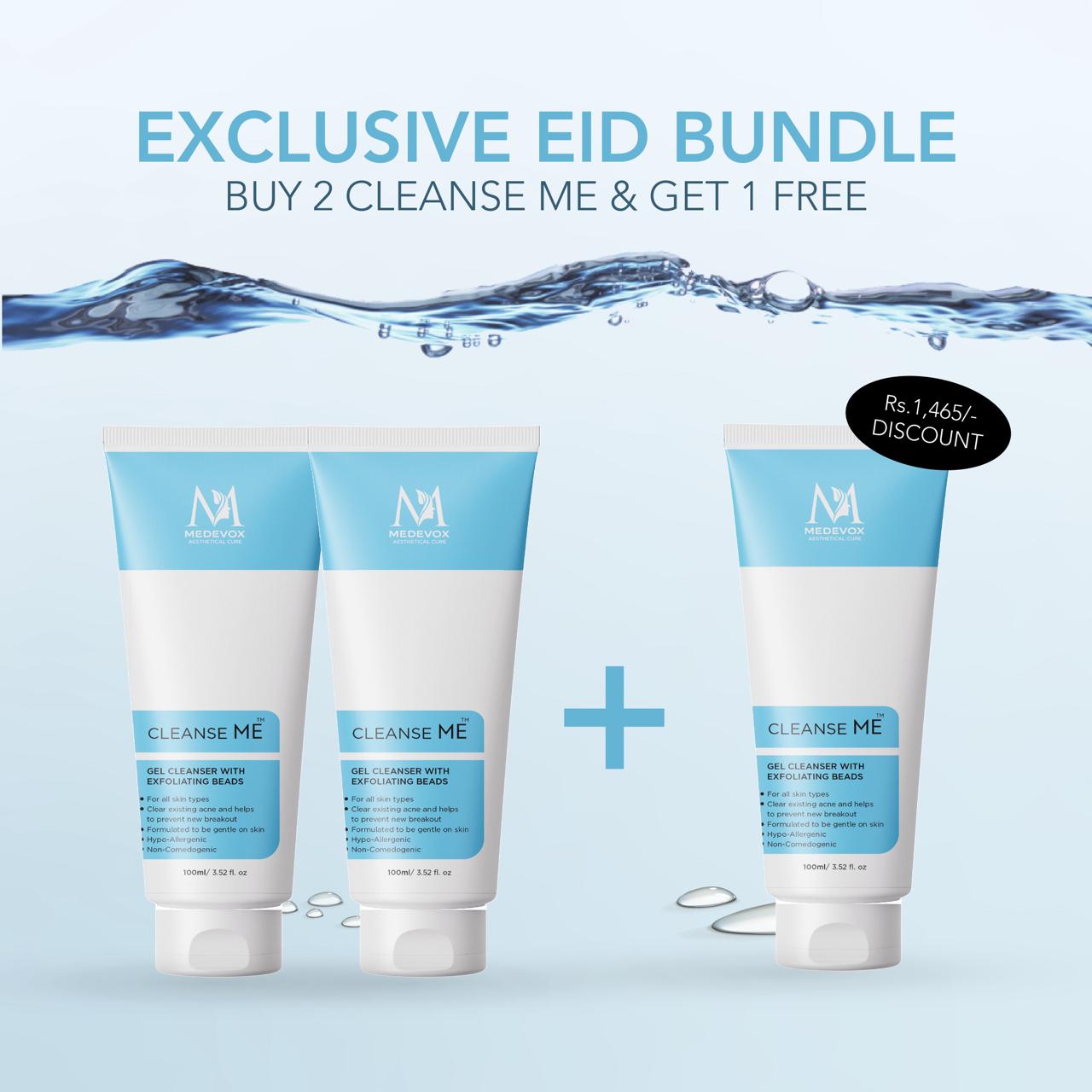 Cleanse Me: The Glow-Up Trio