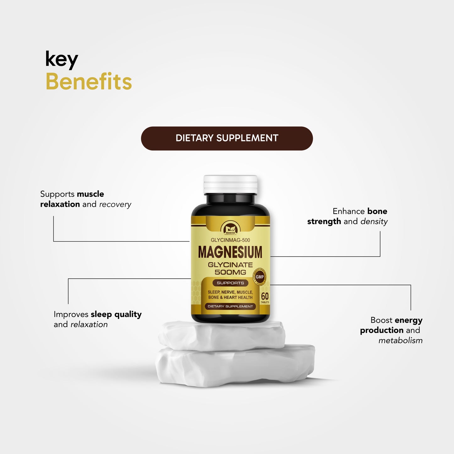 Magnesium Glycinate 500 mg