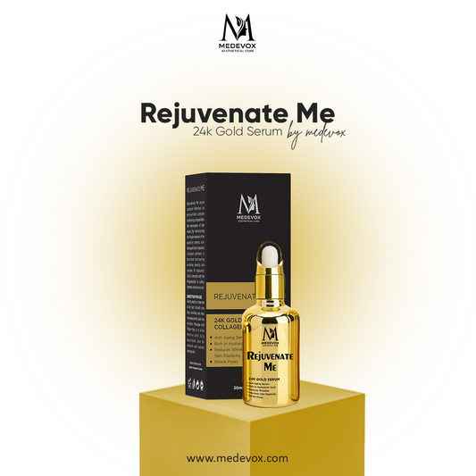 Rejuvenate ME | 24K Gold Serum  Hydrate Dry Skin