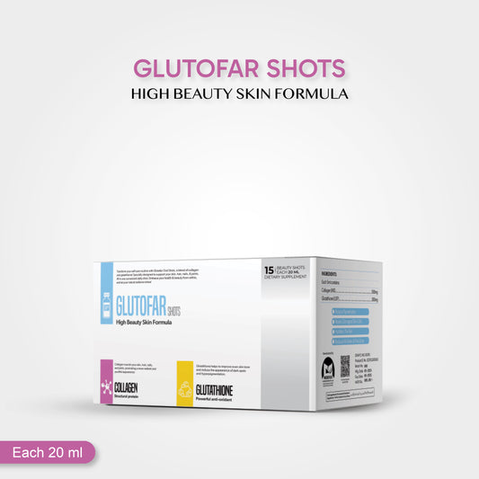 Glutofar Whitening Shots 20ML (15 Shots)
