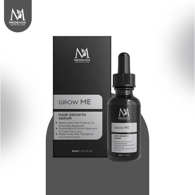 Grow ME | Hair Growth Serum for Hairfall and Thinning Hair to Promote Hair Growth, Thickening Hair Strands and Strengthening Roots