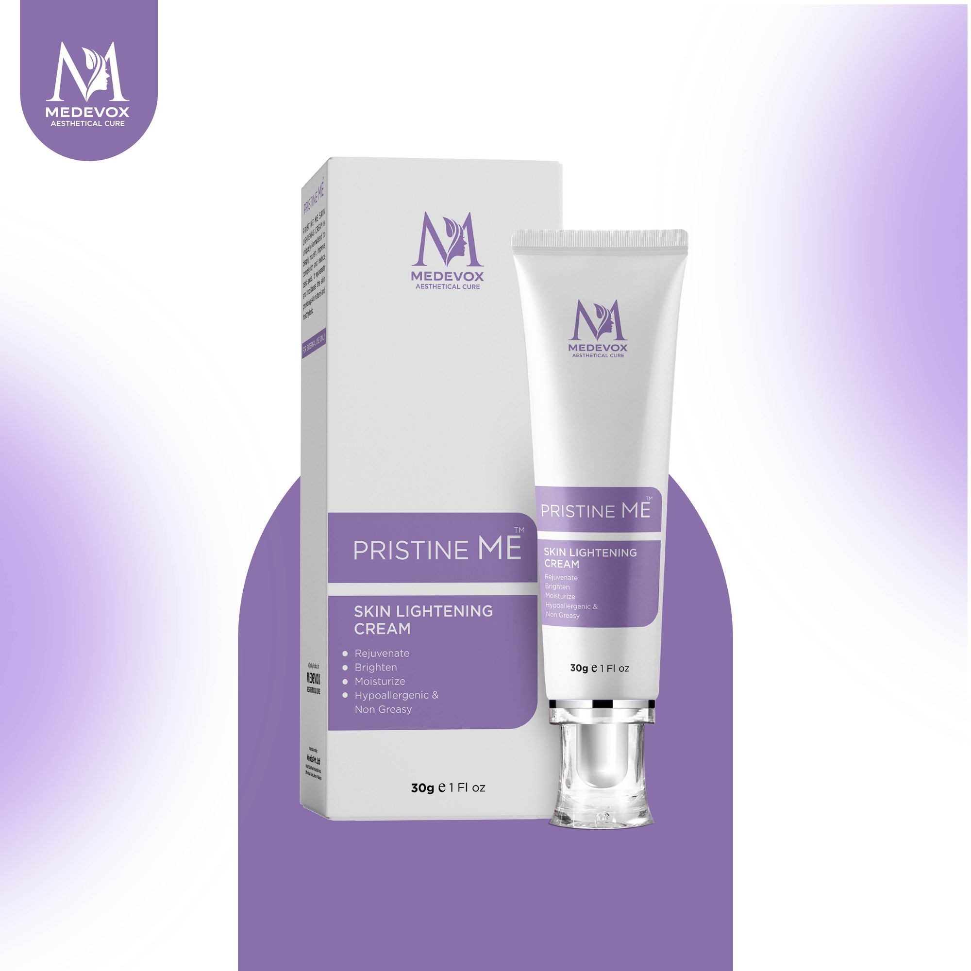 Pristine ME | Night Cream for Pigmentation, Dark Spots, Age Spots, Dull Skin