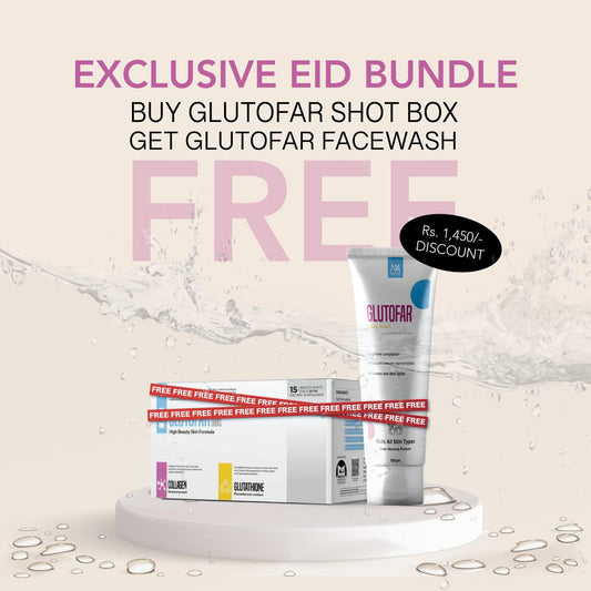 Glutofar Shots Bundle (with Free Facewash)